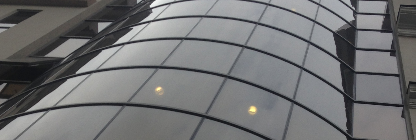 Glasscheiben für Bauten/Architektur